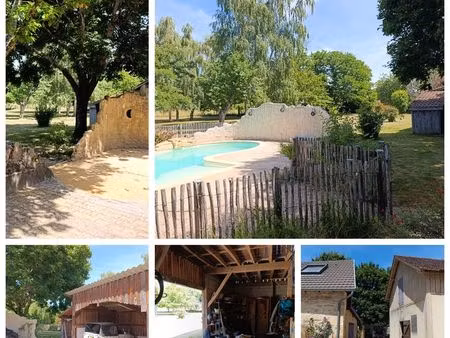 maison 6pièces 122m2 / piscine / dépendances