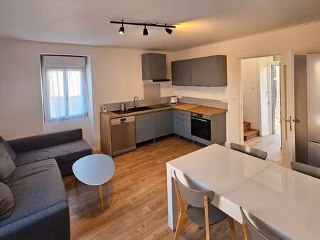 maison meublée 3 chambres avec jardin - tout compris (vezin-le-coquet)