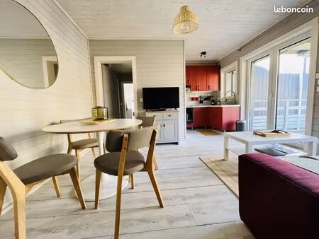 charmant t2 meublé 40m² avec terrasse 10m² – quartier latécoère  biscarrosse