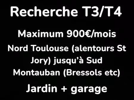 recherche maison t3/t4