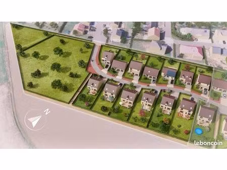 terrain 457 m² waldwisse