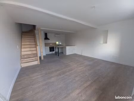 location duplex t3 renove apprieu