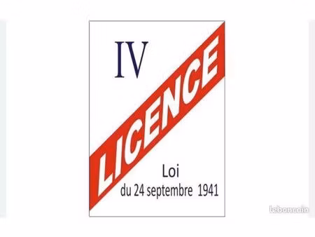 licence 4 montpellier écusson bar restaurant hotel transférable