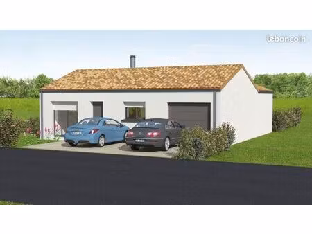 maison 85.18 m² avec terrain à la haie-fouassiere (44)