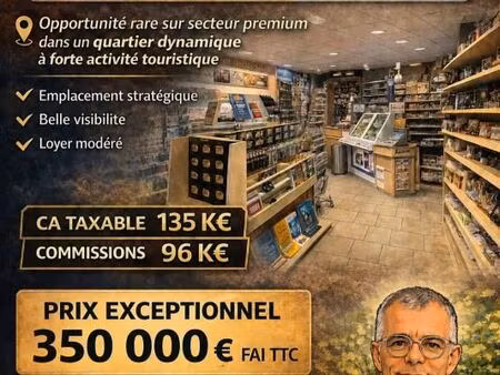 fonds de commerce presse  jeux 55 m²