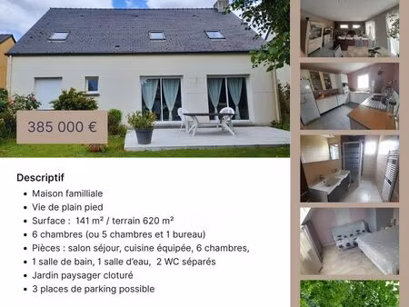 maison - 7 pièces - 141m²
