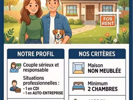 recherche maison à louer