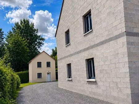 secteur chaumont-en-vexin / méru – maison habitable + maison de 180 m² à terminer sur 820 