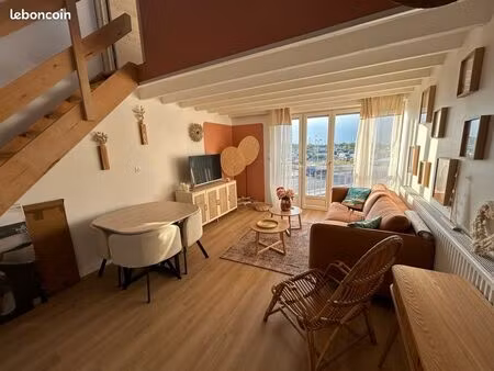 appartement meublé 1 chambre vue mer