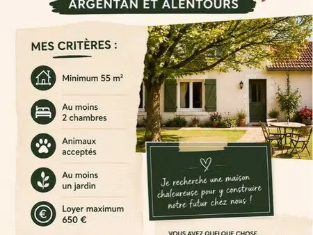 recherche maison à louer