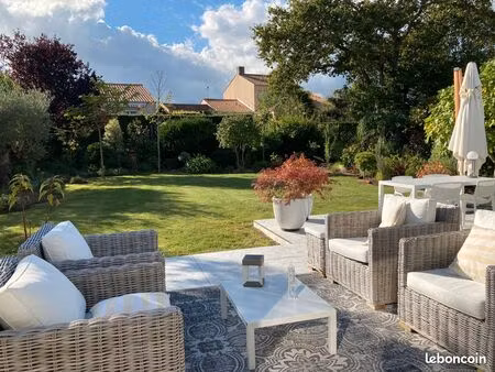 maison plain-pied 100 m² 3ch jardin à pornic