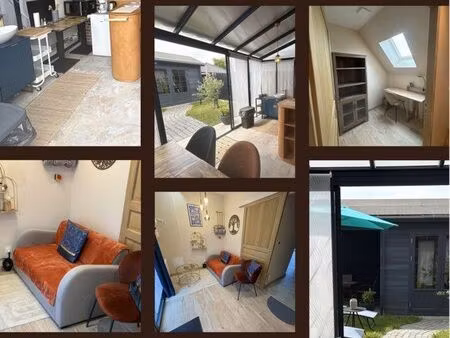 location meublée maisonnette t3 avec jardin