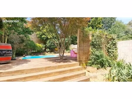 appartement esprit maison - jardin privatif 120 m² - véranda 30 m² - garage - place zola
