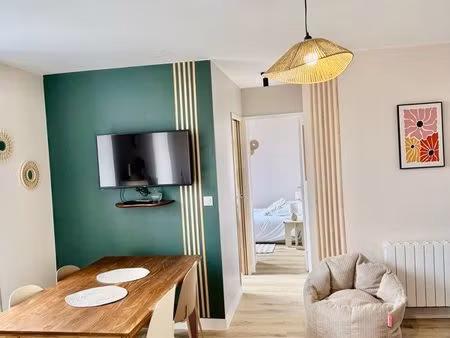 t2 meublé 36 m² – centre granville – bail étudiant