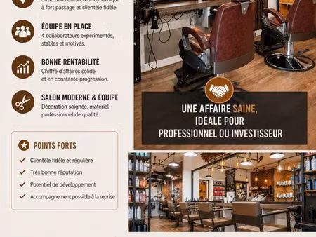 fond de commerce coiffure bord de loire