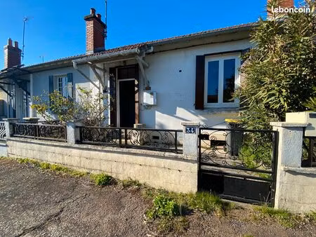maison de campagne avec jardin et fort potentiel – idéale résidence secondaire ou projet d
