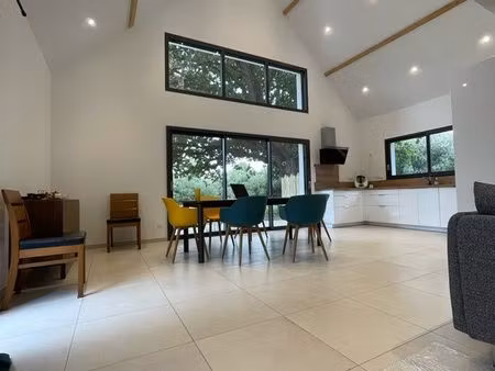 maison meublée récente avec vue exceptionnelle sur les marais de brière