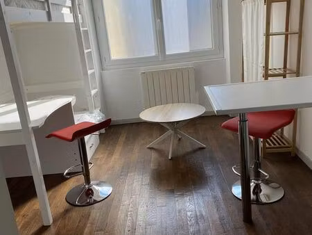 studio meublé face isat