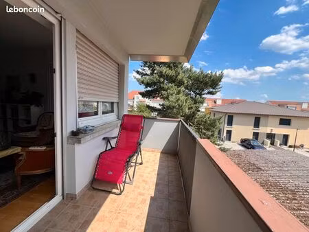 exclu home&toits ingersheim spacieux f3/4 de 97.64m² en 1er etage avec balcons  cave et ga