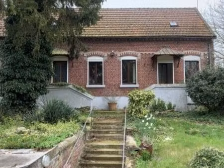 maison de campagne à courcelles le comte avec vrai potentiel - travaux d'assainissement à 