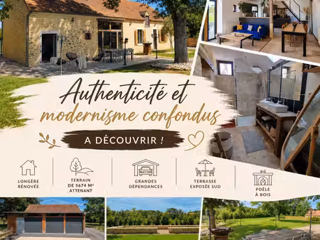 longère rénovée avec goût !