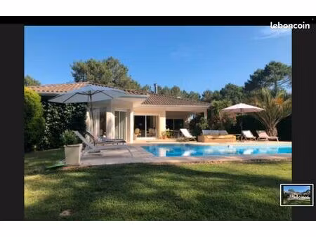 villa bassin d'arcachon piscine