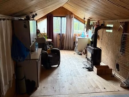 cabane sur terrain en pleine montagne en vallée d'aspe (64)