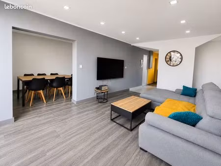 appartement t3 de 72 m² entièrement rénové avec cave et parking – billère (64121)