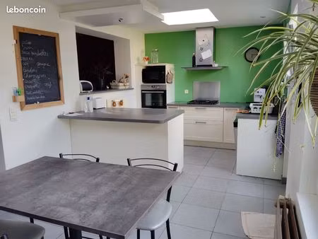 maison familiale 4chambres-jardin