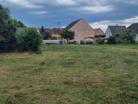 vente terrain constructible
