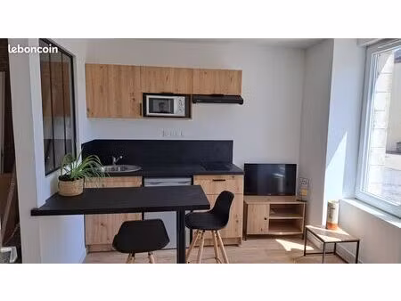 appartement studio meublé refait à neuf