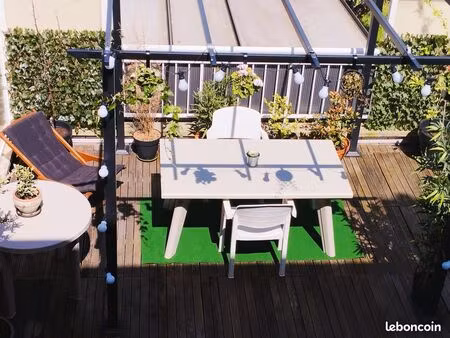appartement indépendant 3 chambres + grande terrasse
