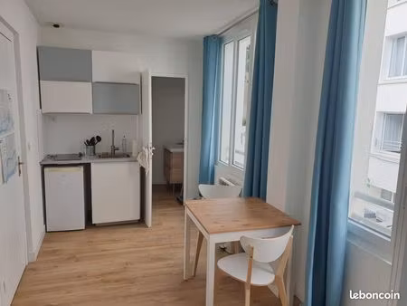 studio meublé centre ville 19 m²