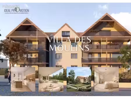 appartement - 3 pièces - villa des moulins