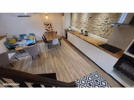 location maison de ville meublée 3 chambres tournus abbaye