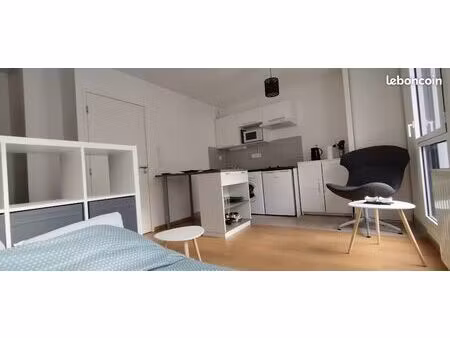 studio meublé 23m² centre ville nantes pas d'agence et faible charge