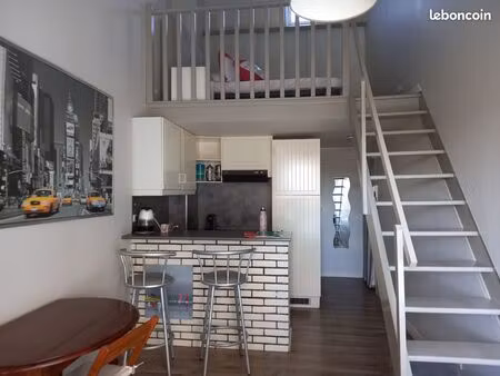 location studio 26 m2 avec mezzanine pornichet