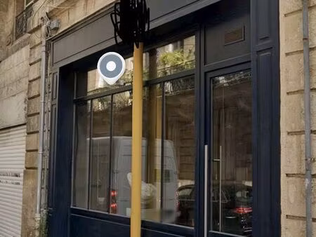 local commercial 55 m² bordeaux
