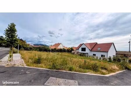 terrain constructible 631m² - châtenois (67)
