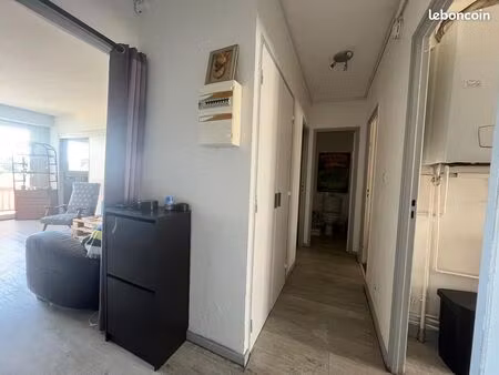 t3 meublé 60 m² – 2 chambres – balcon – pau foire-exposition
