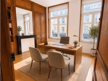 cabinet professionnel 26 m²  2 salles lumineuses  lille saint michel
