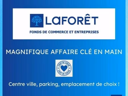 fonds de commerce restaurant 160 m²