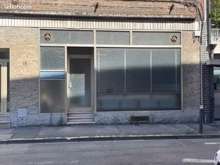 local commercial à aménager – 175 m² – dunkerque centre – 6 mois offerts
