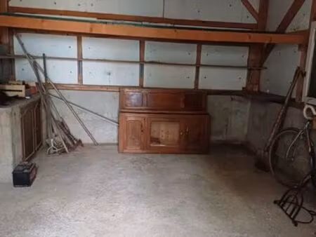 garage et jardin