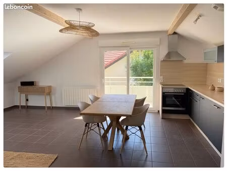 t3 meublé 75 m² (55m2 loi carrez)– rare secteur château de ripaille –proche embarcadère - 