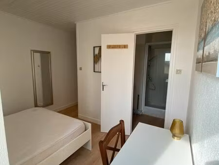 chambre meublée dans logis partagé toutes charges comprises de 1 à 12 mois