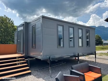 module habitable transportable 40 m² – bureau  studio ou tiny house