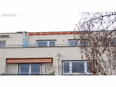 robertsau proximité centre 3/4 pièces balcon garage