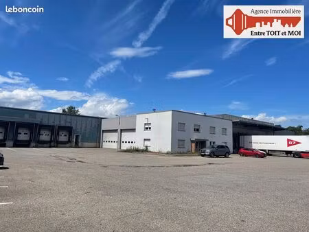 entrepôt d'activité avec bureaux et garage