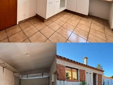 maison t4 plain-pied + jardin + garage
